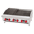 American Range ARSRB-48-LP 48" W Liquid Propane Countertop Stainless Steel Front and Sides Charbroiler - 120,000 BTU