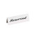American Metalcraft 2600 6" L x 2" H White With Black Plastic Sign