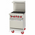 American Range ARGF-12G-2B-SB-NG 24" W Stainless Steel Natural Gas Green Flame Range - 70,000 BTU