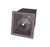 Vollrath FMDL-1V 6.75" W x 5.75" H x 12" D Black Single Unit Flush Mount Dome Lid Holder