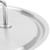 Vollrath 47775 11.8" Dia. Round Stainless Steel Intrigue Cover