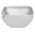 Vollrath 47635 5.2 Qt. 18/8 Stainless Steel Square Beehive Serving Bowl