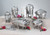 Vollrath 49522 6 Qt. Round Stainless Steel Lift-Off Canned Heat Maximillian Steel Chafer