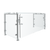 Vollrath FC-6BG-031C 47"W x 3/8" Thick Tempered Glass Panels 11 Gauge Stainless Steel Tubing Push-Button Mechanism 6-Series Velocity Cafeteria-Style Breath Guard