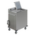 Piper Products SBH-2-P Round 2 Compartments Mobile Heated Plate Dispenser - 208 Volts 1-Ph