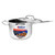 Omcan USA 80435 7.5 Qt. Stainless Steel Welded Handle Sauce Pan with Cover