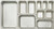 Winco SPJL-204 1/2 Size 18/8 Stainless Anti-Jamming Steel Steam Table Pan