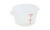 Omcan USA 80226 2 Qt. Translucent Polypropylene Round Food Storage Container