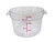 Omcan USA 80178 12 Qt. Clear Polycarbonate Round Food Storage Container