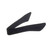 TableCraft Products 39100 Tongs, 7" Black Stainless Steel & Silicone Tongs