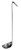 Omcan USA 80757 6 Oz. One Piece Stainless Steel Ladle