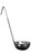 Omcan USA 80767 12 Oz. One Piece Stainless Steel Ladle with Gray Handle