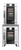 Alto-Shaam CONVERGE OVER CONVERGE 5 Cooking Chambers Stainless Steel Converge Multi-Cook Oven Stacked Configuration