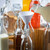 TableCraft Products 5 5-Piece White Plastic Funnel Set