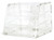 Omcan USA 80568 16.5" H Clear Acrylic Countertop Bakery Display Case