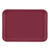 Cambro 46522 6" x 4.25" Burgundy Wine High-Impact Fiberglass Rectangular Camtray - 12/Case