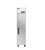 Atosa USA, Inc. MBF15RSGRL 13 Cu. Ft. Stainless Steel One-Section Solid Door Reach-In Refrigerator - 115 Volts