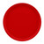 Cambro 1200510 12" Dia. Signal Red Round Fiberglass Serving Camtray - 12/Case
