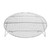 Omcan USA 46468 17.75"W Round Chrome Plated Steamer Rack
