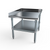 NBR Equipment ESG-6030 61"W x 31-1/4"D x 26"H Economy Equipment Stand