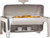 Omcan USA 41821 9.5 Quart Rectangular Stainless Steel Chafing Dish