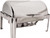 Omcan USA 41821 9.5 Quart Rectangular Stainless Steel Chafing Dish