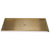 Micro Matic DP-820DSSPVD-20 20" W x 8" D Stainless Steel and Brass with Drain Drip Tray Trough