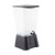 TableCraft Products 1053 5 Gallon 10 7/8" W x 12 1/2" D x 22 1/4" H Black Polypropylene Beverage Dispenser With Standard Tomlinson Faucet