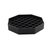 Thunder Group ALDT045 Black Plastic Octagon Drip Tray