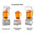 Vitamix 058990 Advance 48 Oz. Orange Complete Blender Container