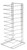 Omcan USA 81118 16" W Countertop 10-Slot Pizza Pan Rack