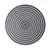American Metalcraft 18915SPHC 15" Super Perforated Pizza Disk - Hard Coat Anodized Aluminum