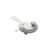 TableCraft Products 10472 4 1/2" W x 6" D x 3/4" H 4-Prong Brushed Finish Stainless Steel Strainer