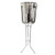 Omcan USA 80838 Stainless Steel 3 Legs Folding Stand for 8 Qt. Wine Bucket