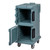 Cambro UPC600401 Front Loading One-Piece Double Wall Polyethylene Shell Approximate Capacity 45 Qt. Molded-In Handles and Bumpers Nylon Latch Air-Tight Gasket Slate Blue Ultra Camcart Food Pan Carrier
