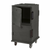 Cambro UPC1600HD110 28.75" W x 33.38" D x 54.50" H Front Loading One-Piece Double Wall Polyethylene Shell Molded-In Handles Heavy Duty 6" Casters Black Ultra Camcart Food Pan Carrier