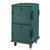 Cambro UPC1600HD192 28.75" W x 33.38" D x 54.50" H Front Loading One-Piece Double Wall Polyethylene Shell Molded-In Handles Heavy Duty 6" Casters Granite Green Ultra Camcart Food Pan Carrier
