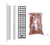 Omcan USA 47763 Lava Rock Kit for 24" Charbroiler