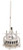Omcan USA 10839 6.6 Lbs. White Enamel Finish Manual Dough Divider