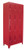 Omcan USA 48883 4-Tier or 3 Bank Red Lockers