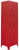 Omcan USA 48882 4-Tier or 2 Bank Red Lockers