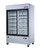 Omcan USA 50032 53.25" W White Exterior 2 Section Refrigerator - 110 Volts