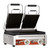 Omcan USA 21466 Cast Iron Dual Plate Manual Sandwich Grill