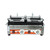 Omcan USA 21466 Cast Iron Dual Plate Manual Sandwich Grill