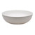 Cambro RSB23CW148 40 Qt. 22.9" Dia. Round Ribbed Dishwasher Safe Polycarbonate White Camwear Bowl - 4 Cases