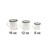 TableCraft Products 80010 16 Oz. Vitreous Porcelain Enamel Coated Steel Creamy White With Black Rim Enamelware Collection Mug