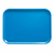 Cambro 1014105 10.62" x 13.75" Rectangular Color Permanently Molded into Tray Dishwasher Safe High-Impact Fiberglass Horizon Blue Camtray - 12/Case