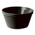 Cambro 35CW110 3.93" Dia. X 2.05" H 8.4 Oz. Round Non-porous Surface Scratch Resistant Black Camwear Bouillon Cup - 48/Case