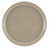 Cambro 1000199 10" Dia. Round Dishwasher Safe Fiberglass Taupe Serving Camtray - 12/Case