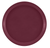 Cambro 1000522 10" Dia. Round Dishwasher Safe Fiberglass Burgundy White Serving Camtray - 12/Case